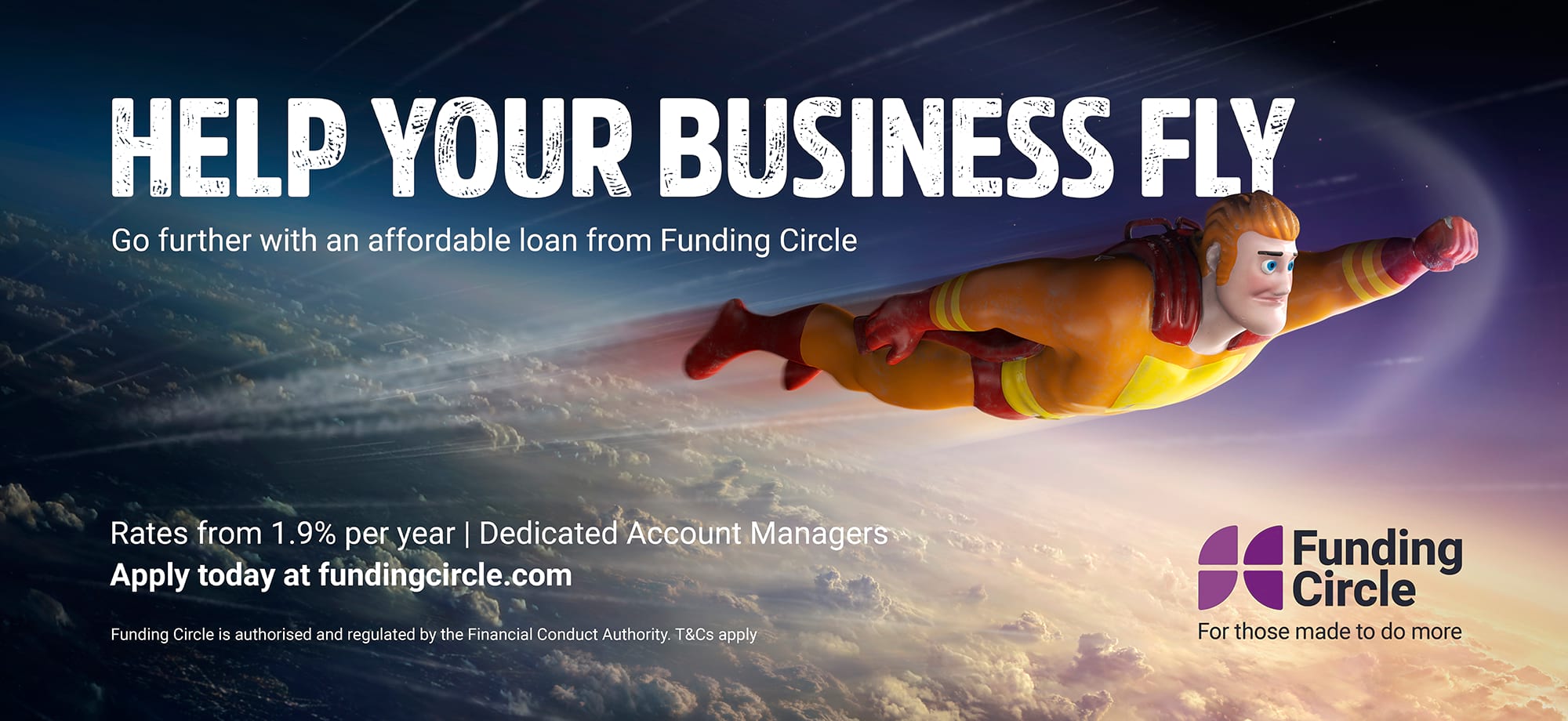 Funding Circle / Superheroes - Curious Productions London